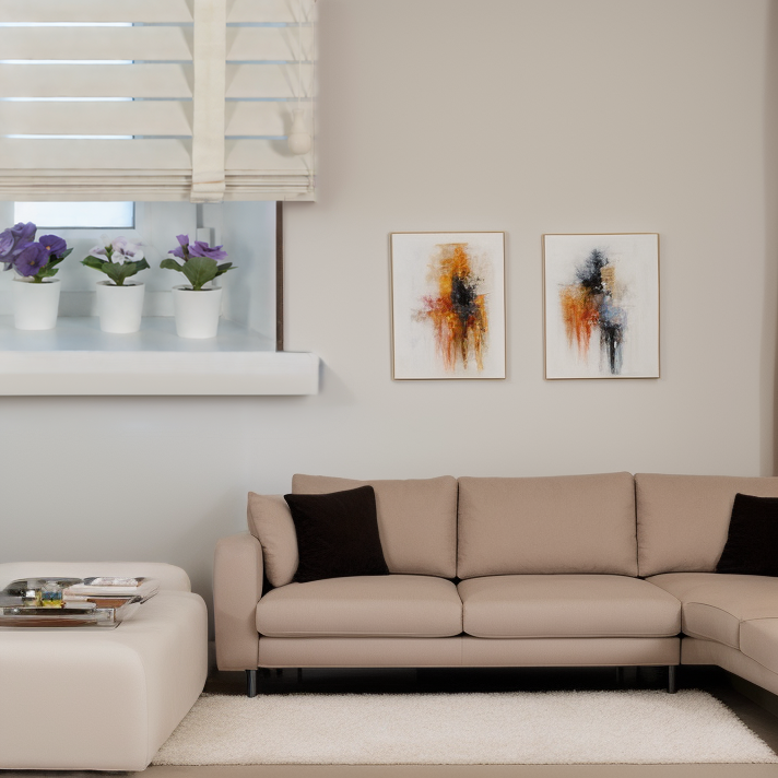 Бамбук 50 мм 50KT-53 бежевый