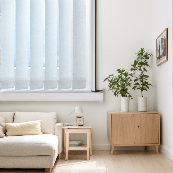 Тканевые Адель голубой 1239