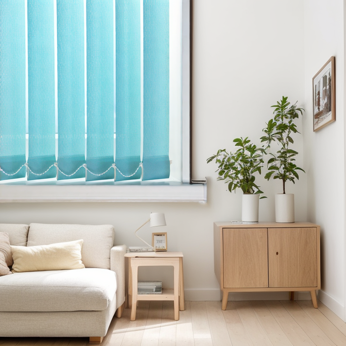 Тканевые Кёльн бирюзовый 2131