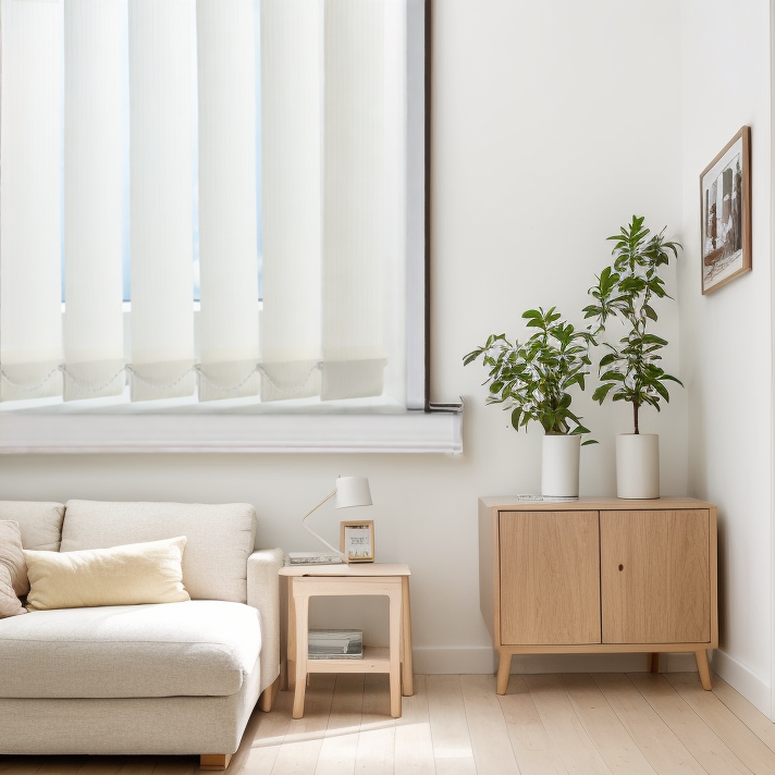 Тканевые Лайн светло-бежевый 2303