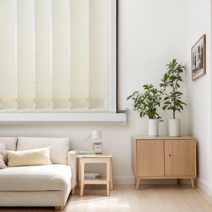 Тканевые Магнолия бежевый 2406