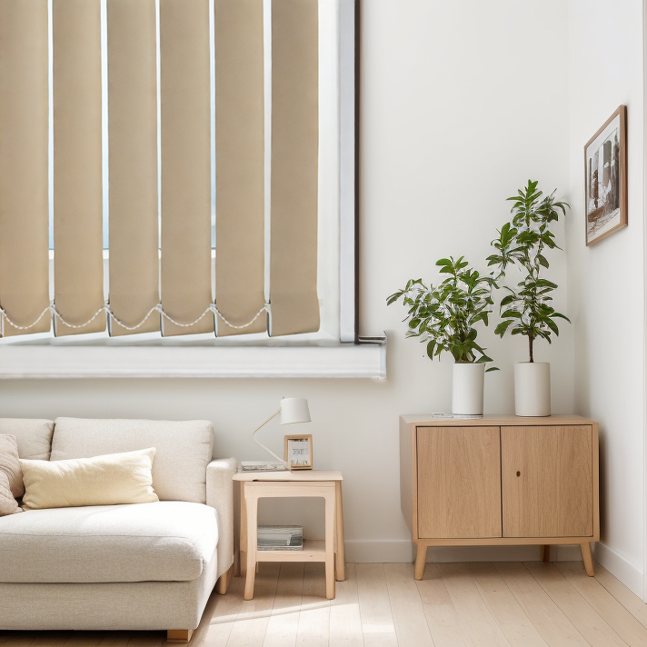 Тканевые Мадагаскар темно-бежевый 2507