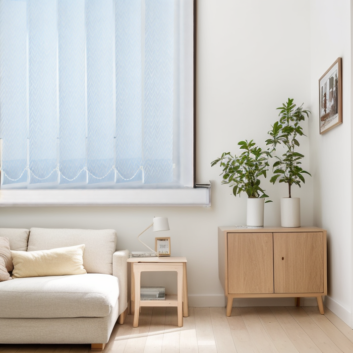 Тканевые Моран светло-голубой 2658