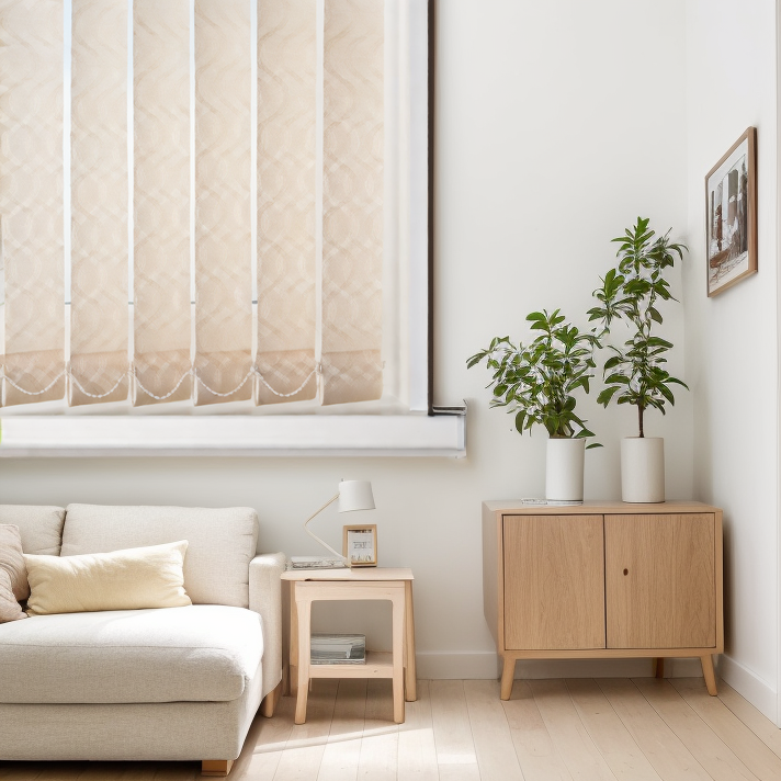 Тканевые Офелия персиковый 2910