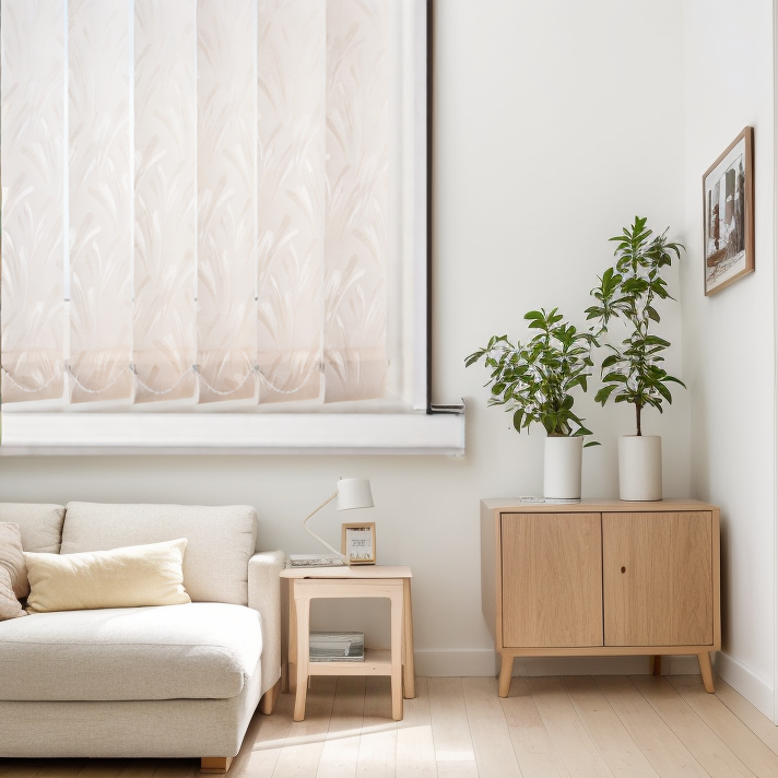 Тканевые Палома персиковый 3010