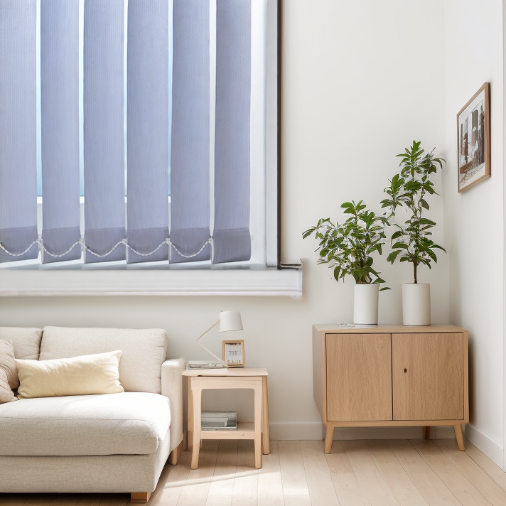 Тканевые Рейн лиловый 3142