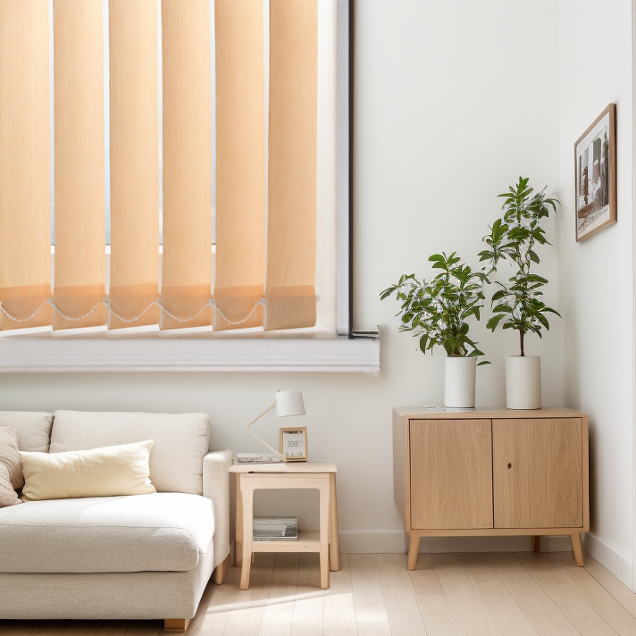 Тканевые Рейн темно-персиковый 3111