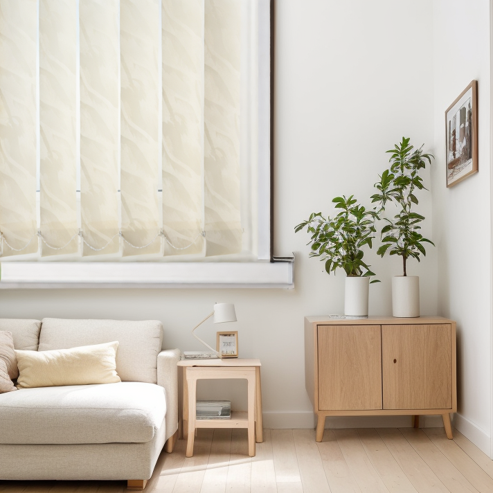 Тканевые Сандра кремовый 3305