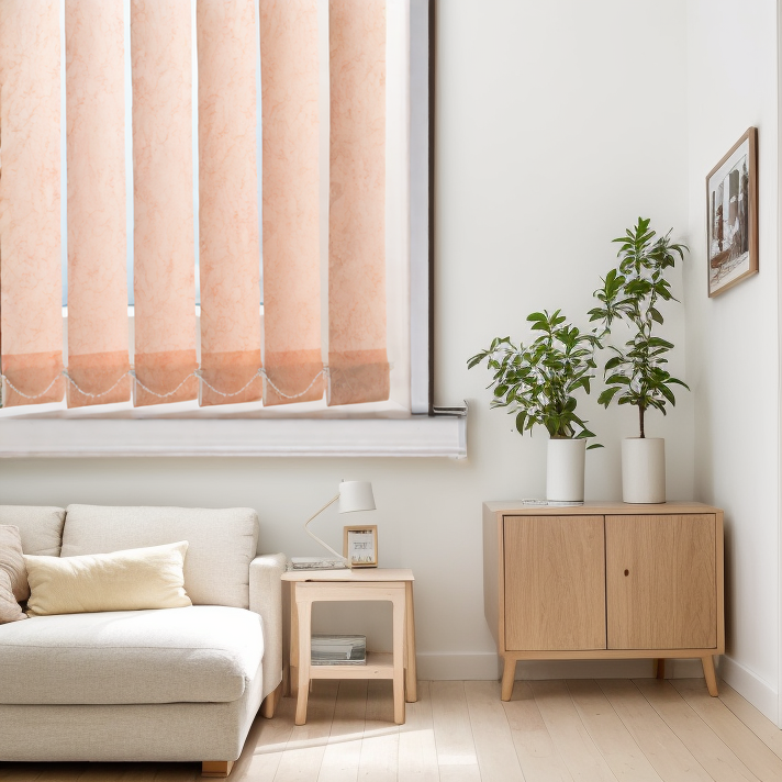 Тканевые Шелк персиковый 4110