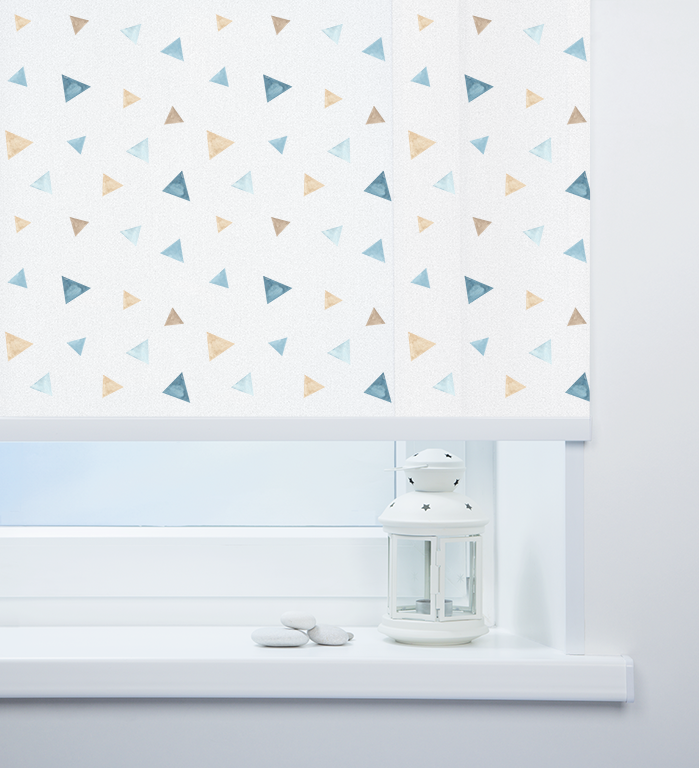 Треугольник синий