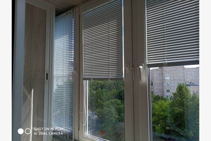 Горизонтальные аллюминевые 25 мм